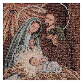 Wandteppich Geburt Christi 55x40 cm