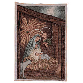 Holy Family tapestry 22.5x15"