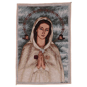 Arazzo Maria Rosa Mistica 40x30 cm