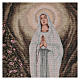 Arazzo Madonna di Lourdes nella grotta 60x40 cm s2