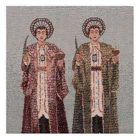 Saint Cosmas and Damian 12x11"