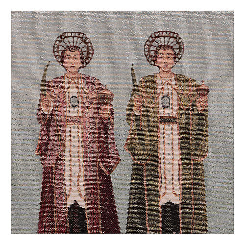 Saint Cosmas and Damian 12x11" 2