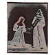 The Gift of the Rule of Saint Francis and Saint Clare tapestry 50x40 cm s3