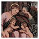 Holy Family with infant St John the Baptist tapestry 19x15" s2