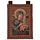 Tapiz Virgen del Perpetuo Socorro marco ganchos 50x40 cm s1