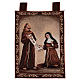 Gift of the Rule of Saint Francis and Saint Clare with frame and hooks 50x40 cm s1