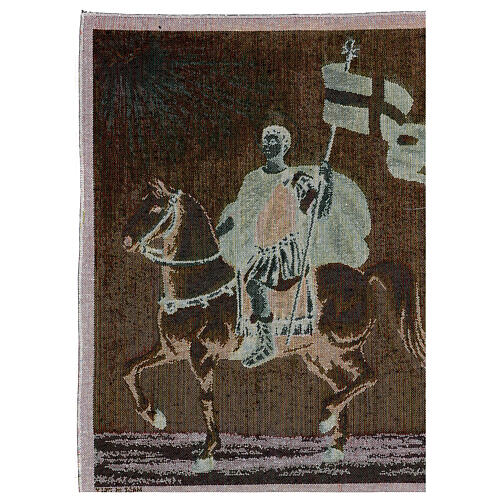 Saint Secundus tapestry 50x40 cm 3