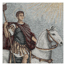 Saint Secundus tapestry 20x15"