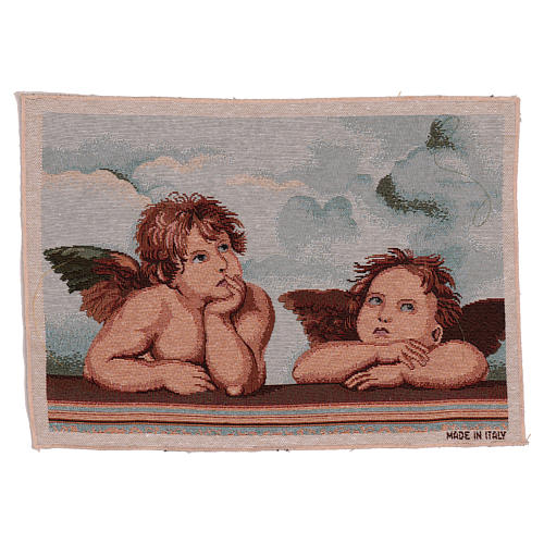 Angels of Raffaello tapestry 30x40 cm 1