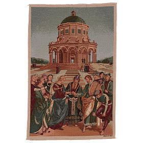 The Marriage of the Virgin tapestry 60x40 cm
