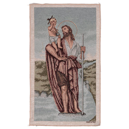 Saint Christopher tapestry 50x30 cm 1
