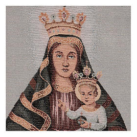 Blessed mother and child tapestry 15x11"