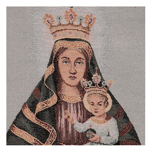 Blessed mother and child tapestry 15x11" 2