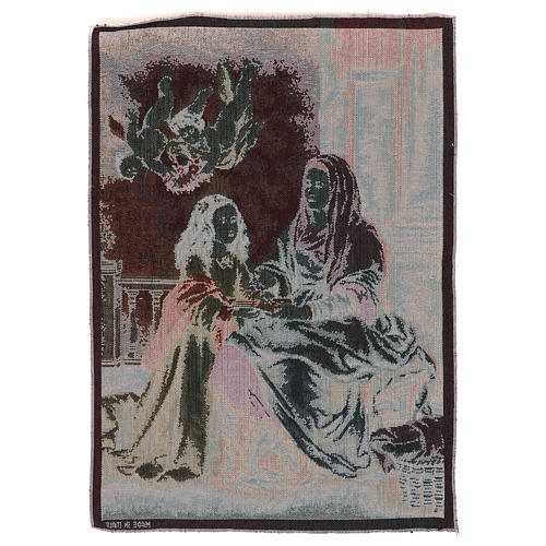 Saint Anne by Murillo tapestry 21.5x15" 3