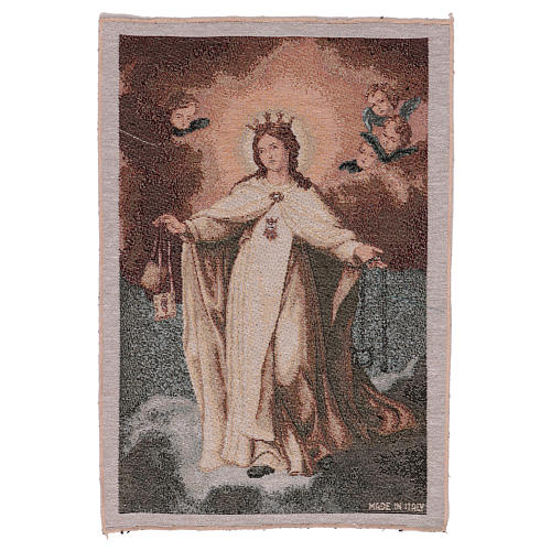 Our Lady of Mercy tapestry 18x11" 1