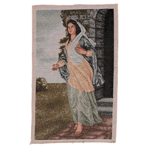 Wandteppich Maria von Nazaret 45x30 cm 1
