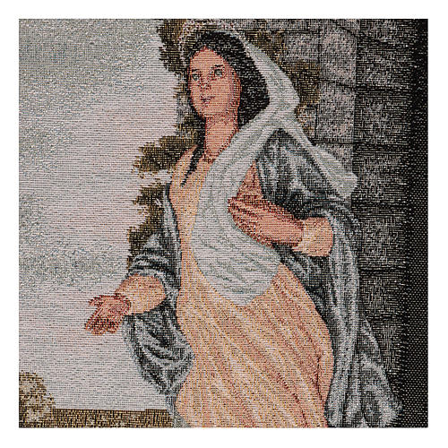 Wandteppich Maria von Nazaret 45x30 cm 2