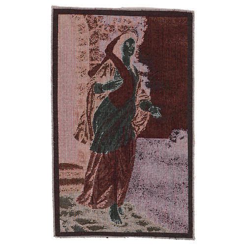 Wandteppich Maria von Nazaret 45x30 cm 3