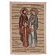 Holy Family mosaic tapestry 16x11" s1
