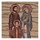 Holy Family mosaic tapestry 16x11" s2