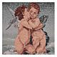Wandteppich Amor und Psyche nach Bouguereau 40x30 cm s2