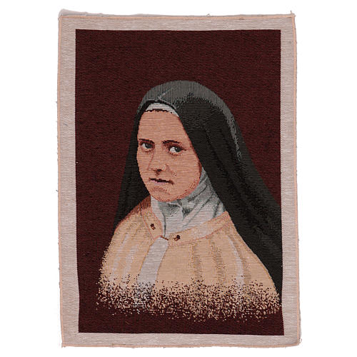 Saint Therese of LIsieux tapestry 15.7x11.8" 1