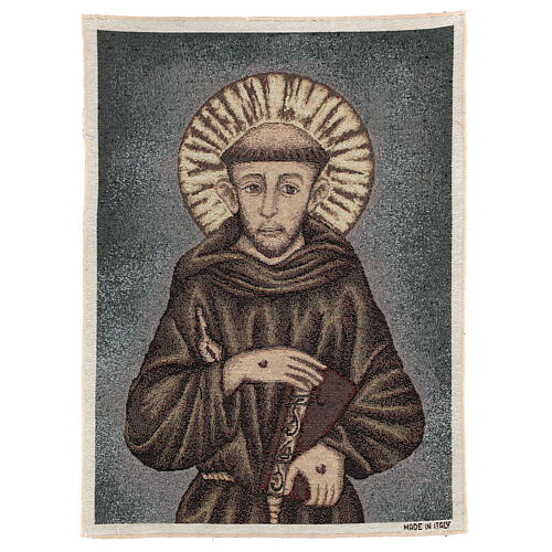 Saint Francis tapestry 50x40 cm 1