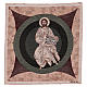 Christ Pantocrator in circle tapestry 40x40 cm s1