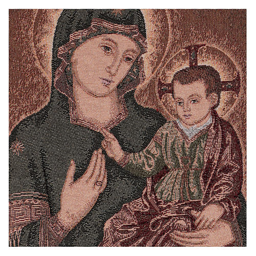 Our Lady of Consolation tapestry 55x40 cm 2