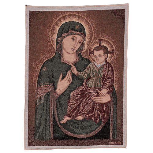 Our Lady of Consolation tapestry 21x15" 1