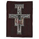 Crucifix of Saint Damien tapestry 50x40 cm s3