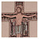 Tapestry of Saint Damien crucifix 20.5x15." s2