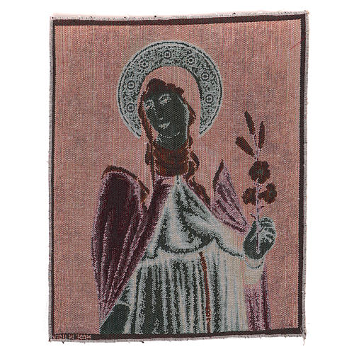 Saint Clare tapestry 15x12" 3