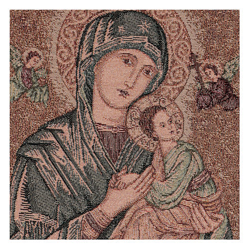 Our Lady of Perpetual Help tapestry 18x12" 2