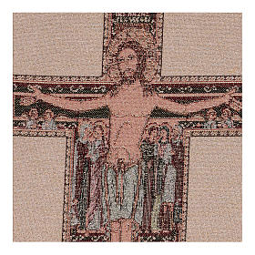 Wandteppich Kreuz von San Damiano 40x30 cm