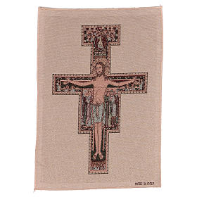 Tapiz Crucifijo de San Damián 40x30 cm