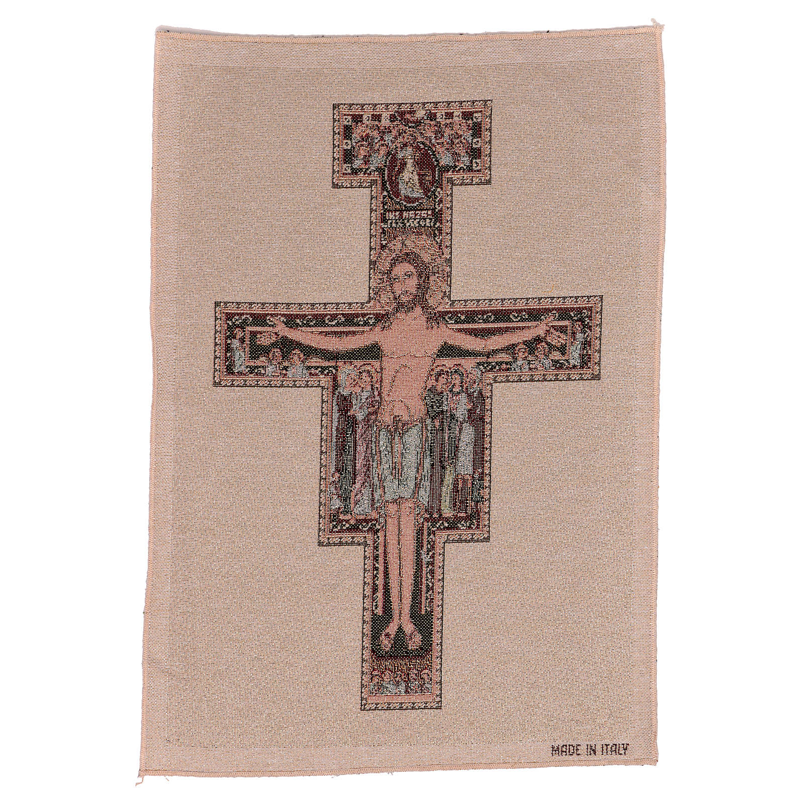 Crucifix of Saint Damien tapestry 17x12 online sales on
