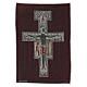Crucifix of Saint Damien tapestry 17x12" s3