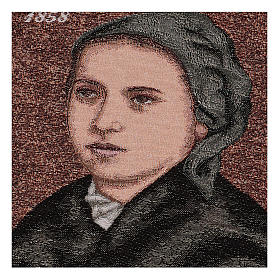 Bernadette of Soubirous tapestry 40x30 cm