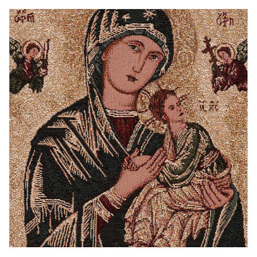 Arazzo Madonna del Perpetuo Soccorso 55x40 cm 2