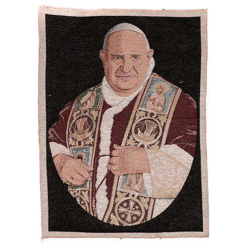 Pope John XXIII tapestry 50x40 cm 1
