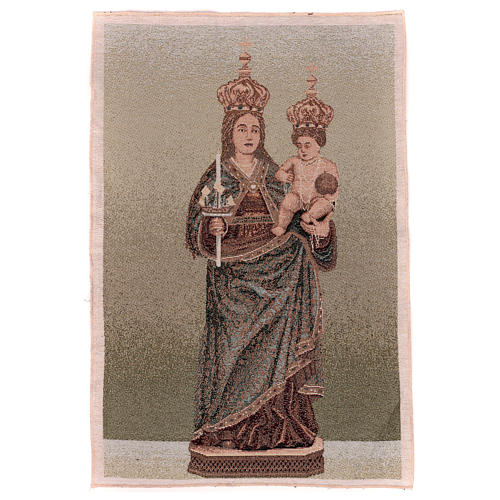 Our Lady of Bonaria tapestry 22.5x15" 1