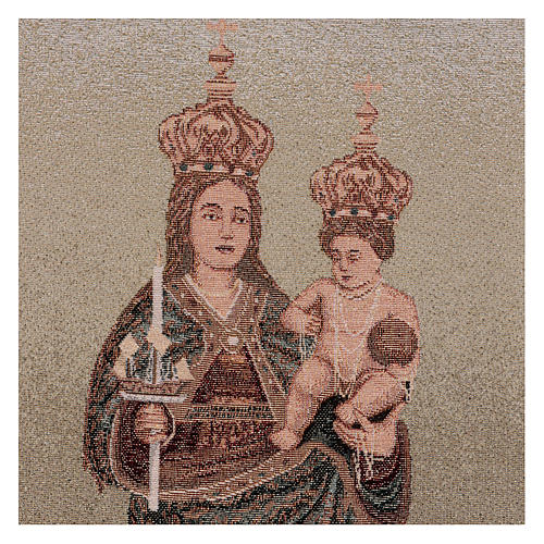 Our Lady of Bonaria tapestry 22.5x15" 2