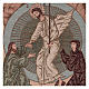 Wandteppich Auferstehung im byzantinischen Stil 55x40 cm s2