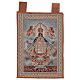 Nuestra Señora de San Juan do Lagos tapestry with frame and hooks 50x40 cm s1