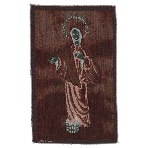 Tapeçaria Nossa Senhora de Medjugorje 45x30 cm 3