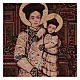 Tapiz Santa María de la China (She Shan) 40x30 cm s2