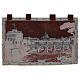Castel Sant'Angelo tapestry with frame and hooks 70x120 cm s3