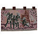 Putti tapestry wall hanging with loops 23.5x47" s3