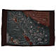 Wandteppich Karte von Jerusalem 90x120 cm s3